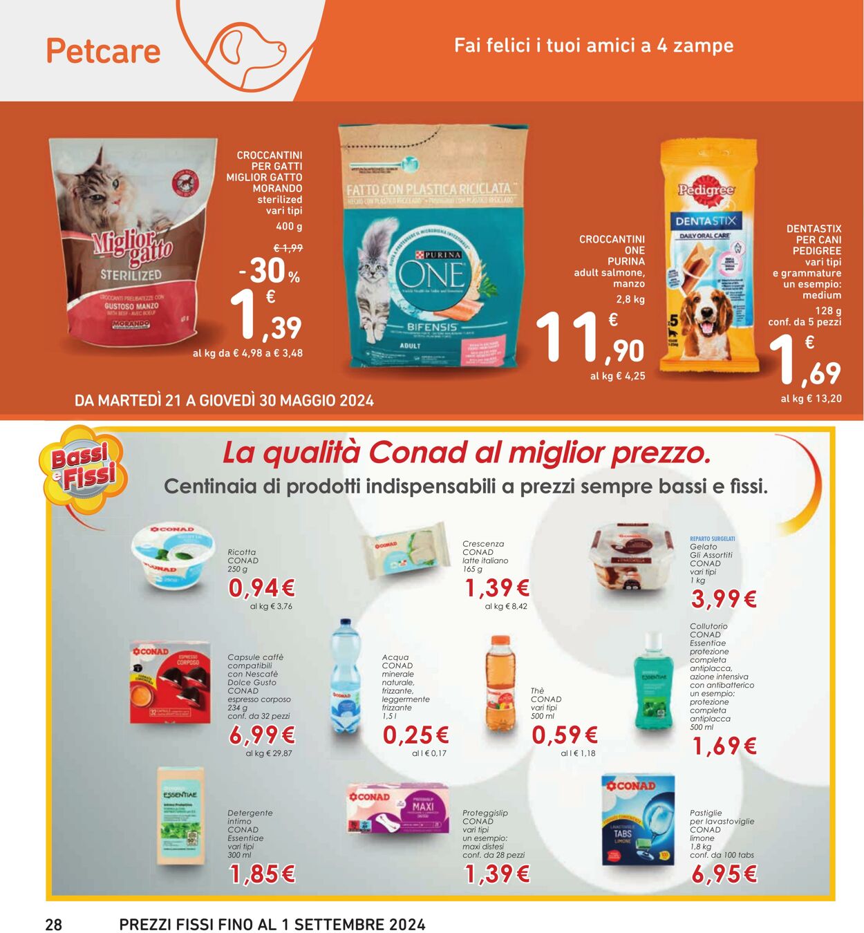 Volantino Conad 21.05.2024 - 30.05.2024