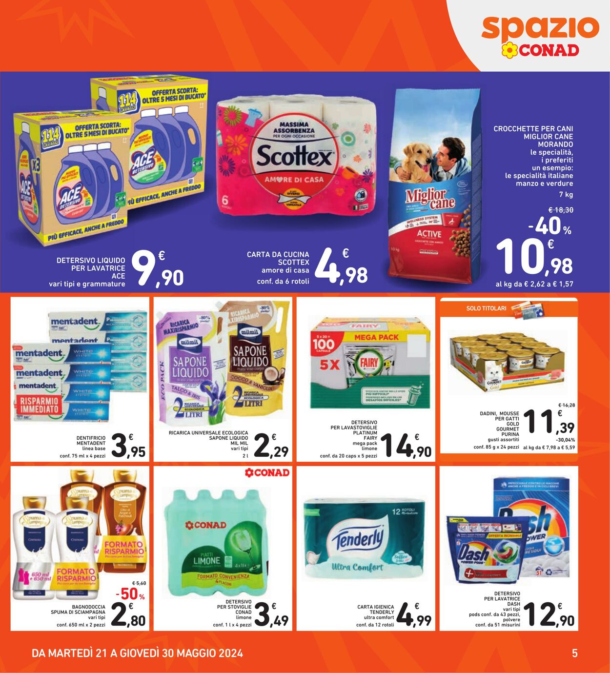 Volantino Conad 21.05.2024 - 30.05.2024