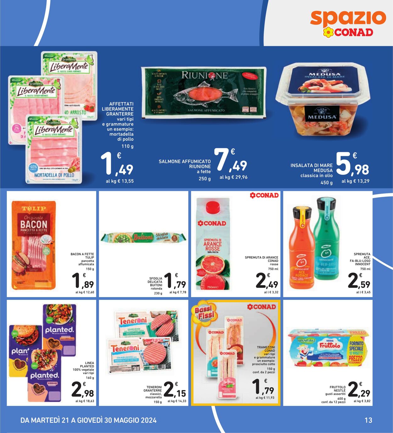 Volantino Conad 21.05.2024 - 30.05.2024