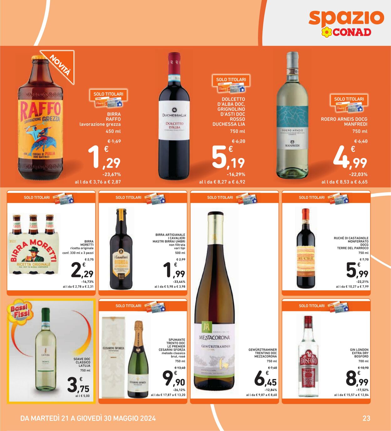 Volantino Conad 21.05.2024 - 30.05.2024