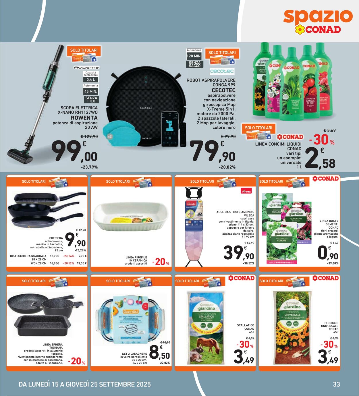 Volantino Conad 21.09.2025 - 21.09.2025
