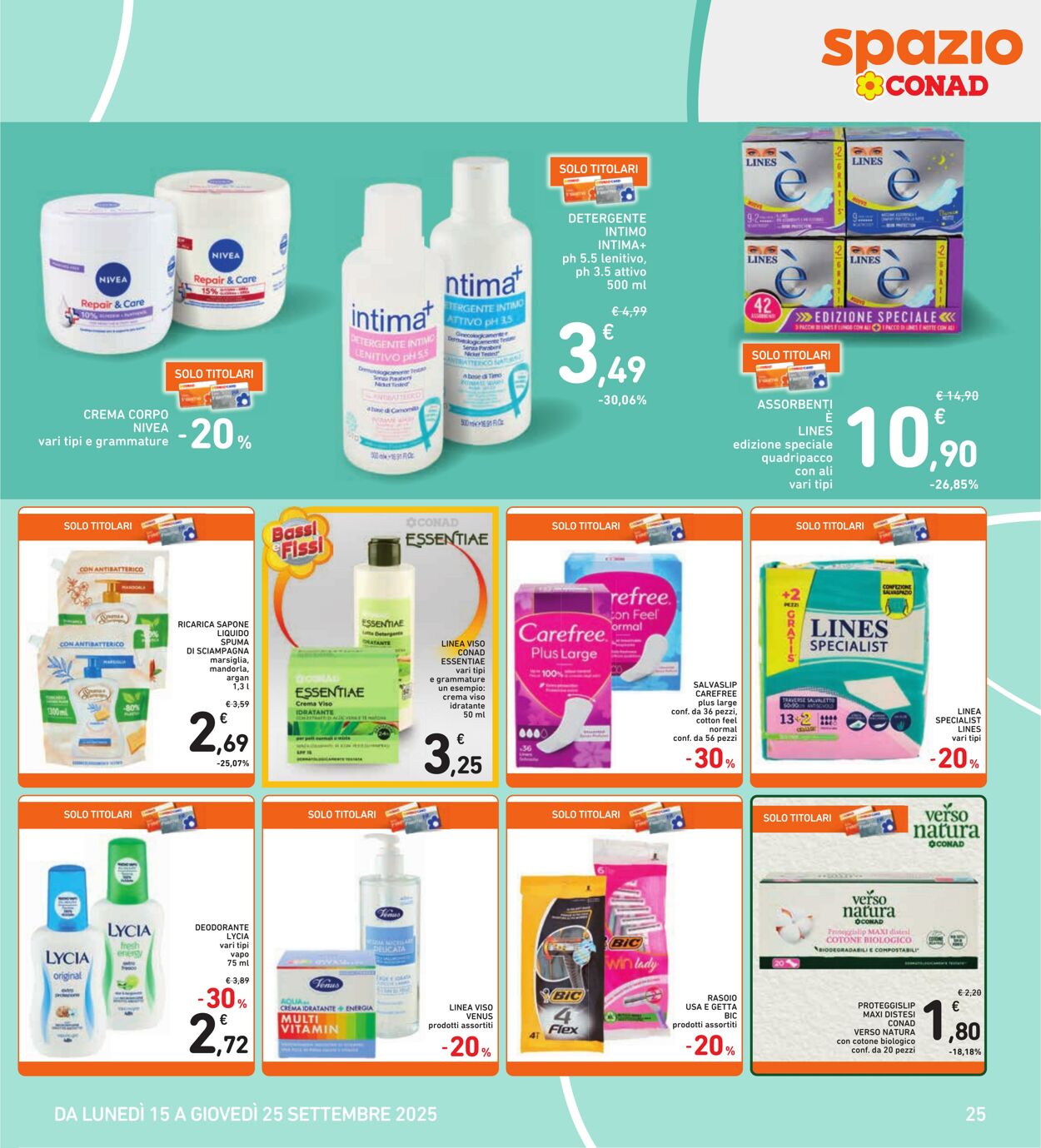 Volantino Conad 21.09.2025 - 21.09.2025