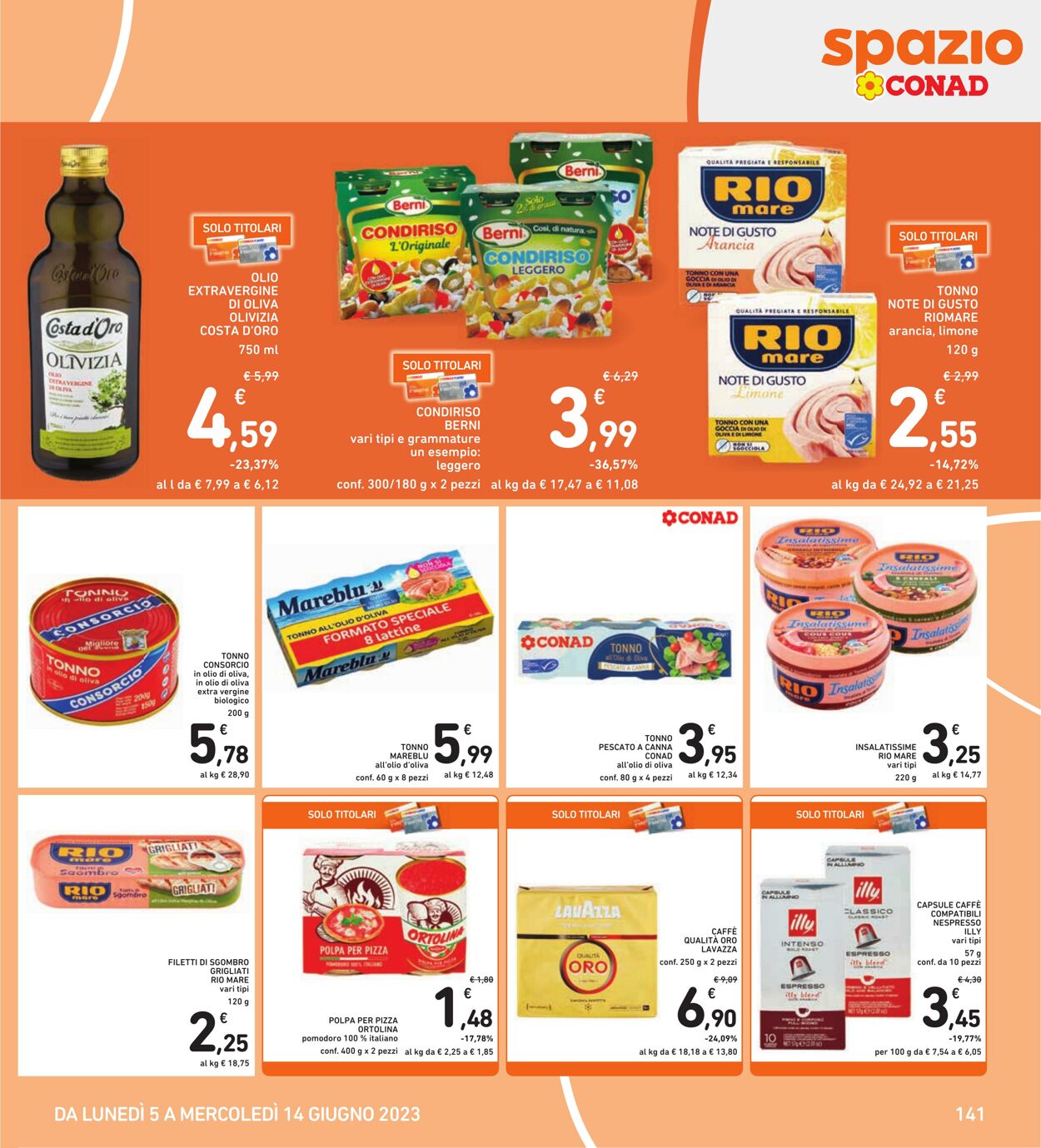 Volantino Conad 05.06.2023 - 14.06.2023