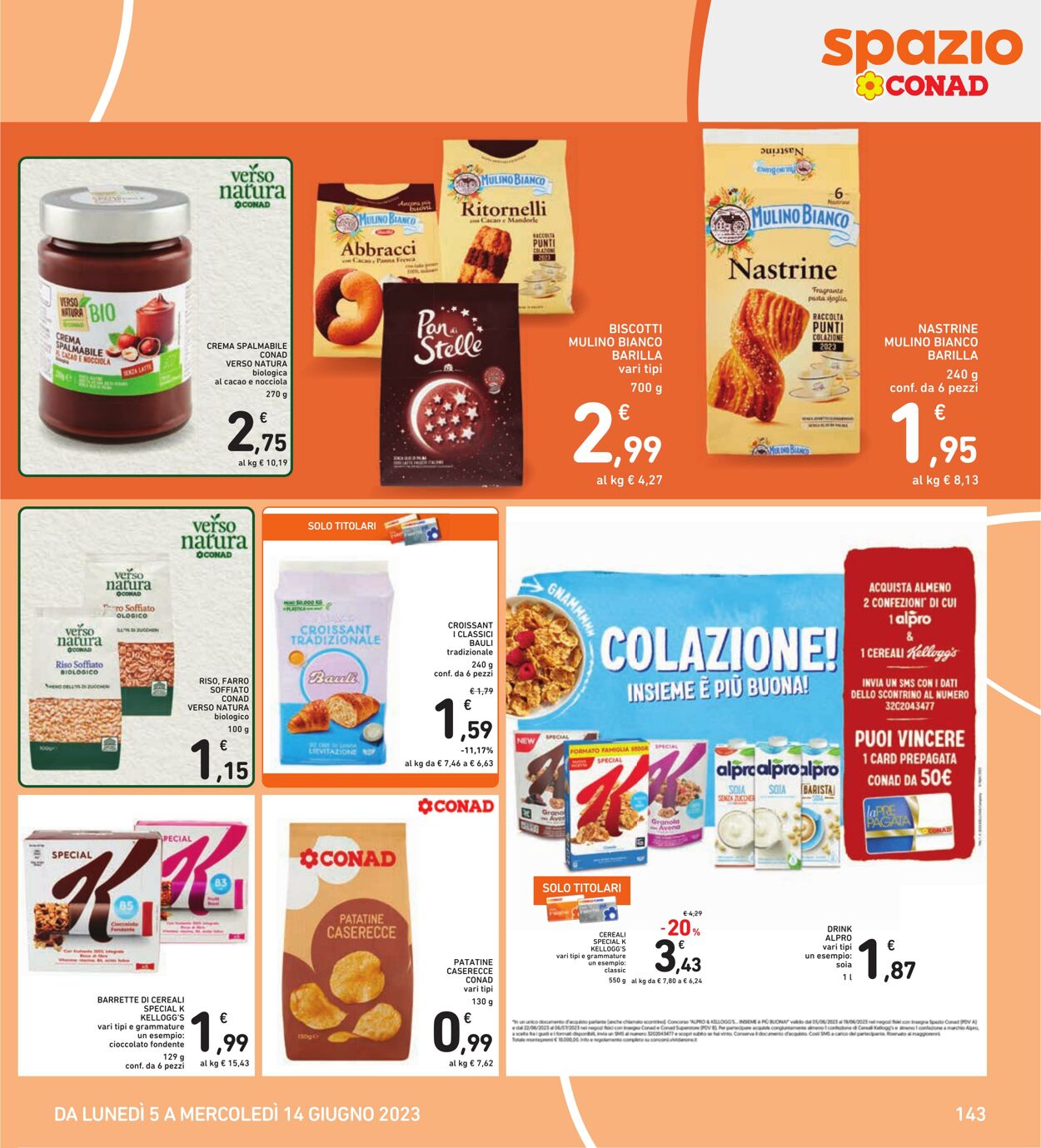 Volantino Conad 05.06.2023 - 14.06.2023