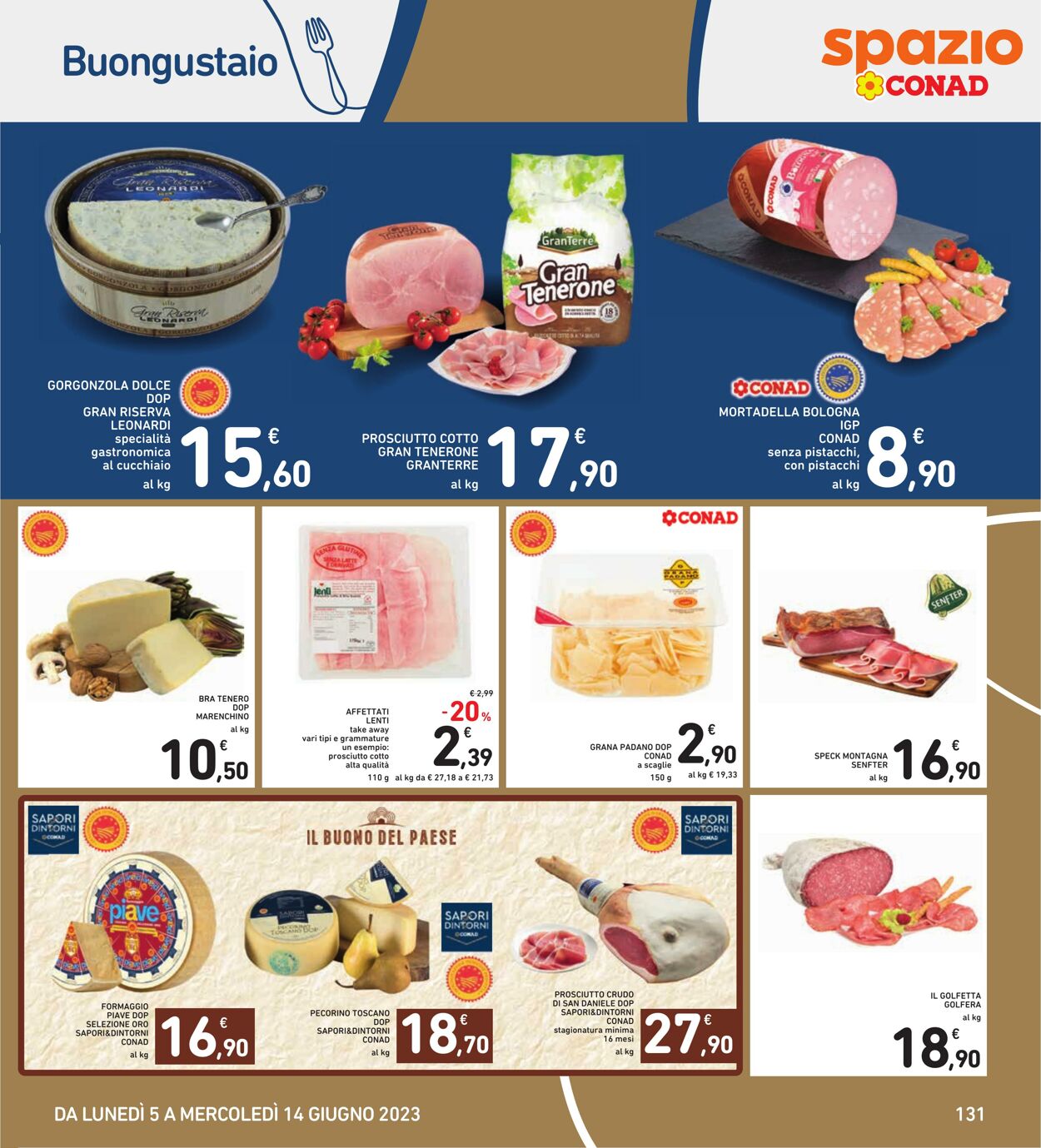 Volantino Conad 05.06.2023 - 14.06.2023