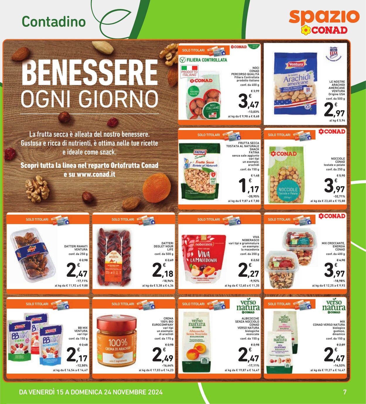 Volantino Conad 15.11.2024 - 24.11.2024