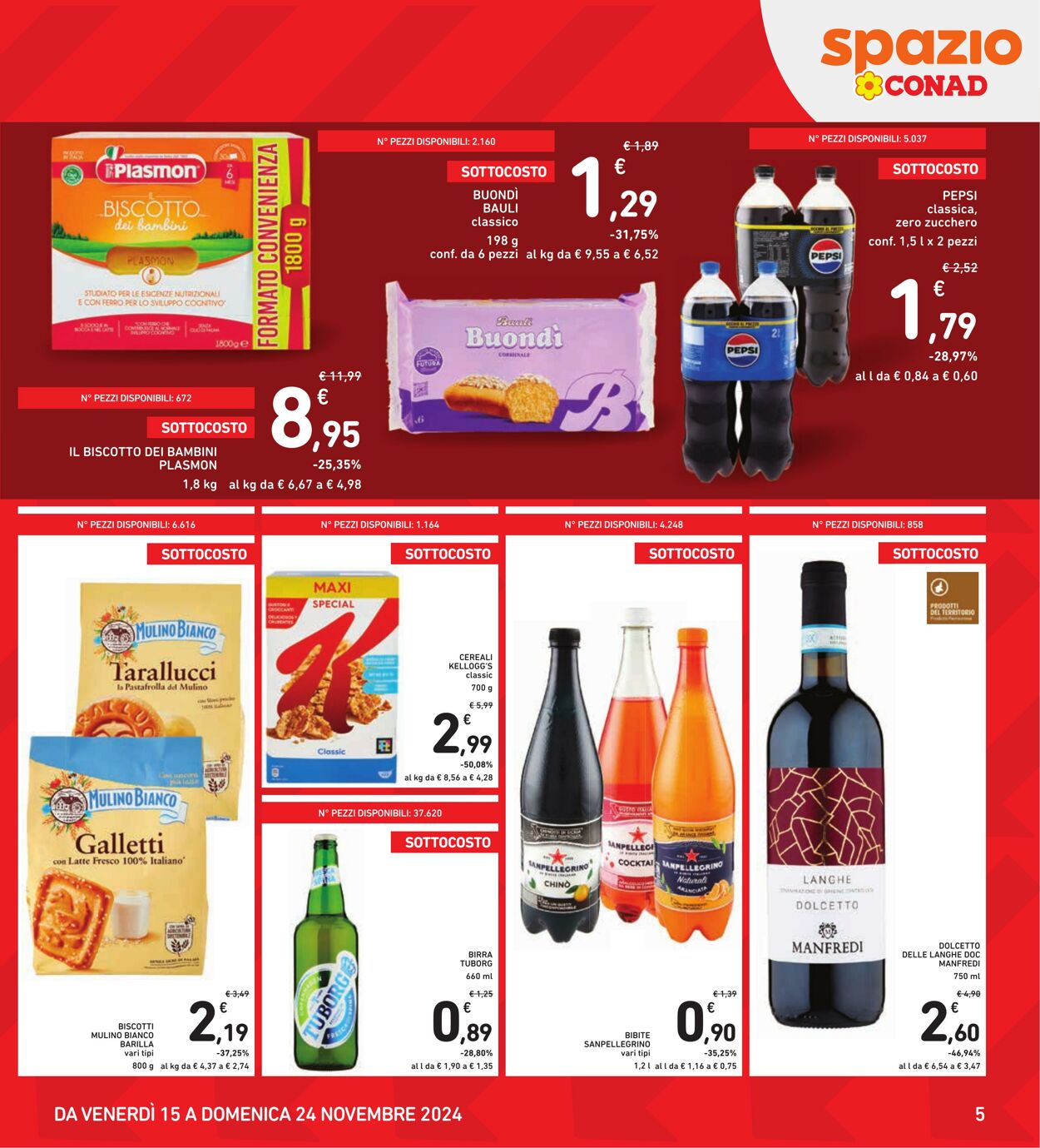 Volantino Conad 15.11.2024 - 24.11.2024