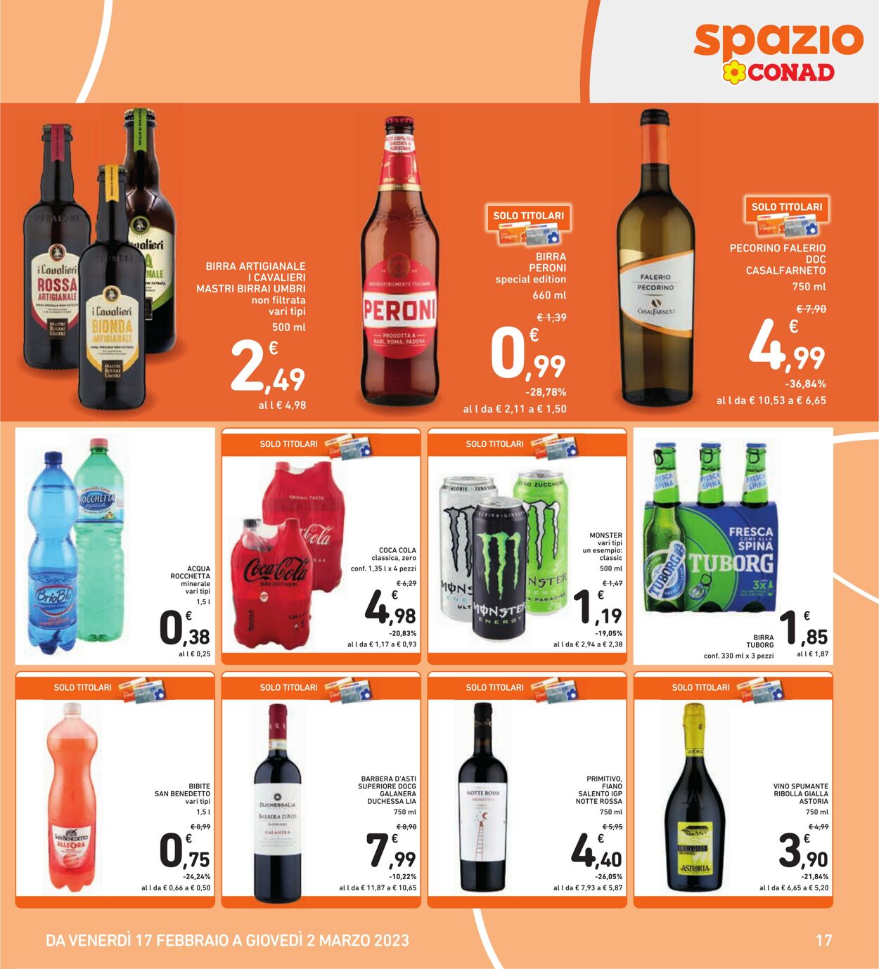 Volantino Conad 17.02.2023 - 02.03.2023