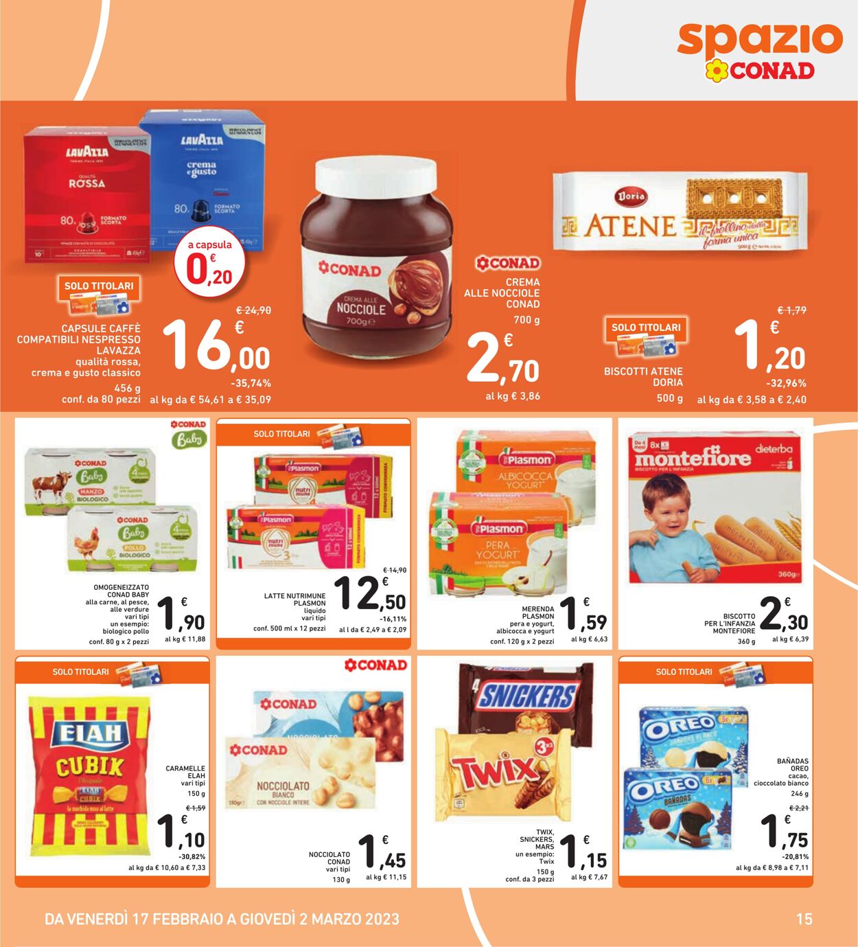 Volantino Conad 17.02.2023 - 02.03.2023