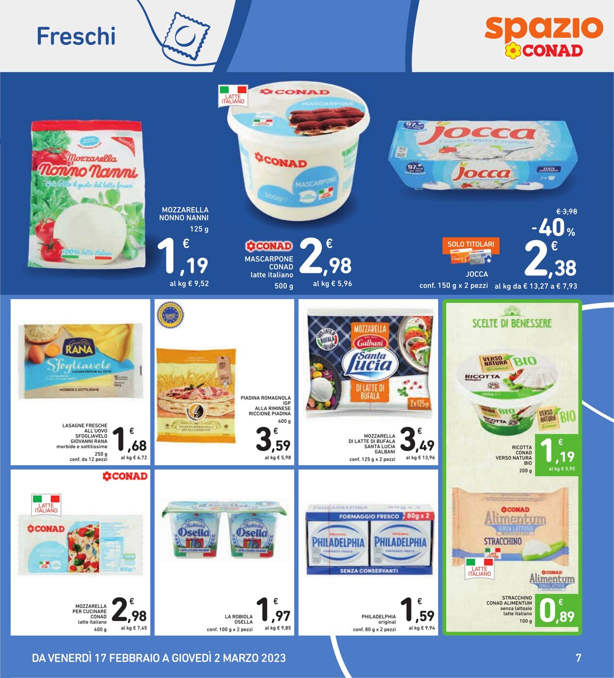 Volantino Conad 17.02.2023 - 02.03.2023