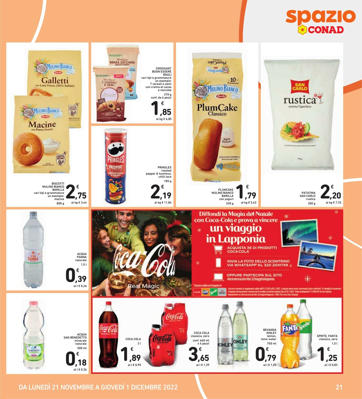 Volantino Conad 21.11.2022 - 01.12.2022