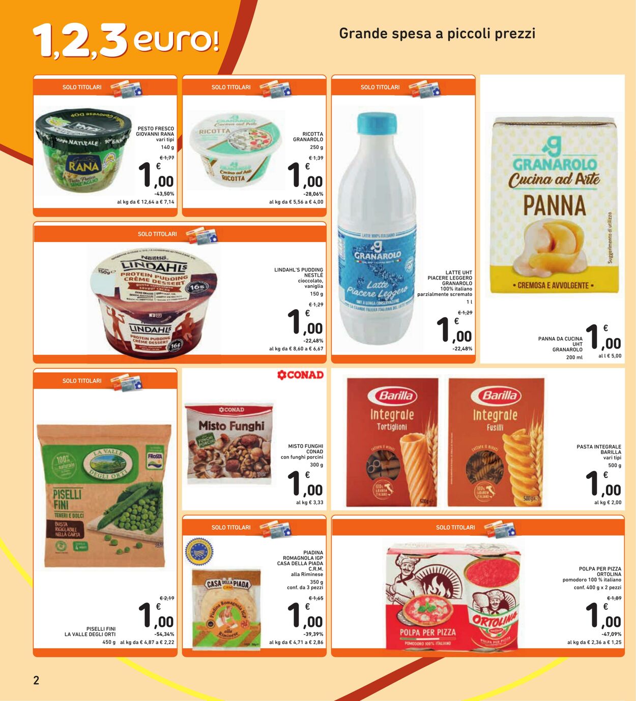 Volantino Conad 23.09.2022 - 04.10.2022