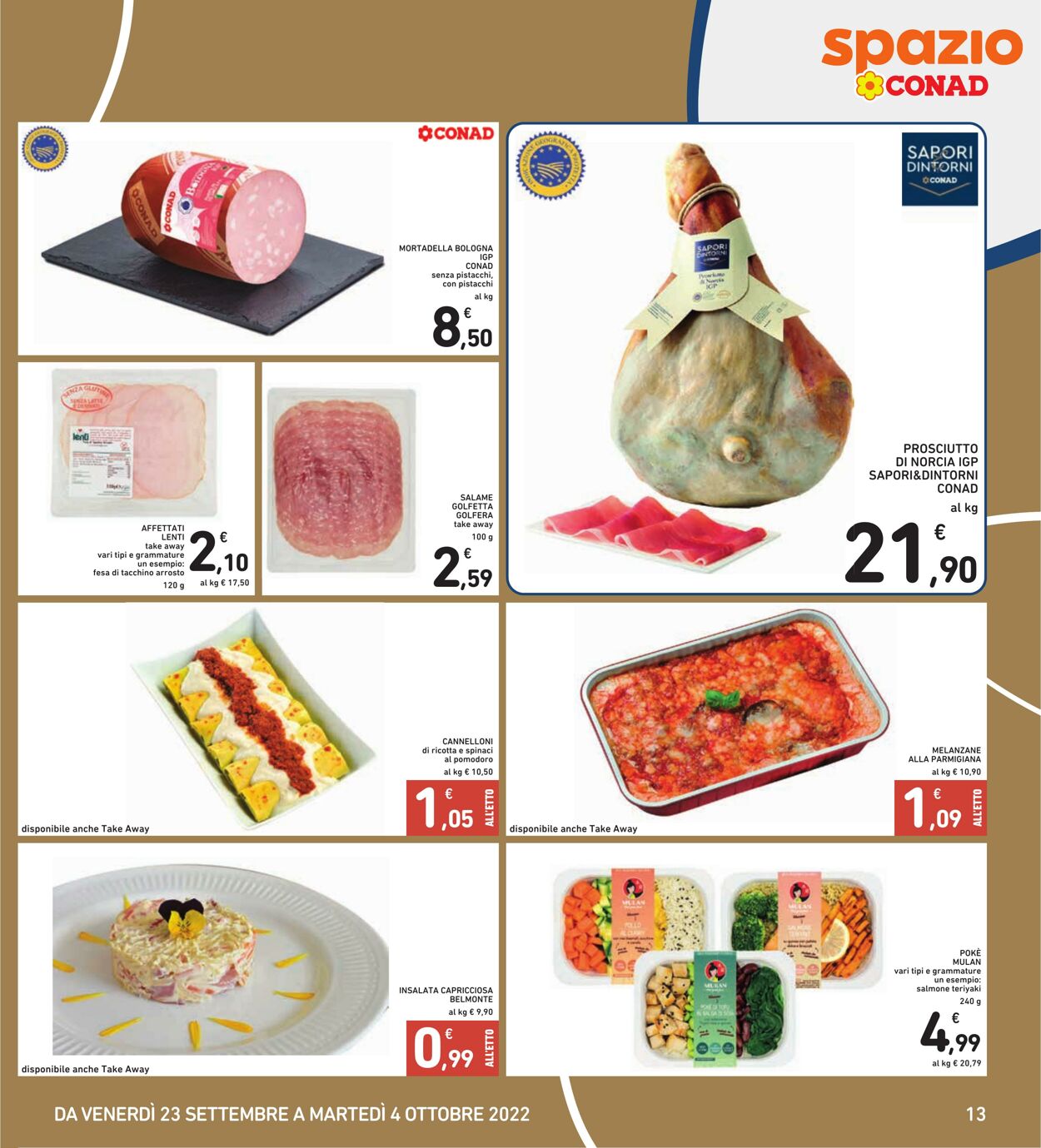 Volantino Conad 23.09.2022 - 04.10.2022