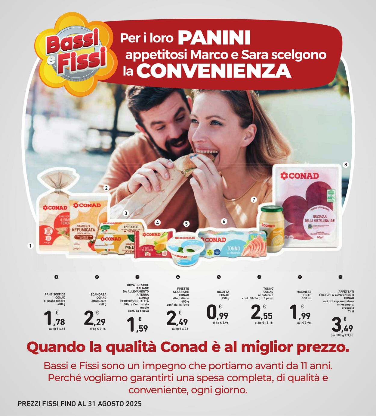 Volantino Conad 08.08.2025 - 08.08.2025