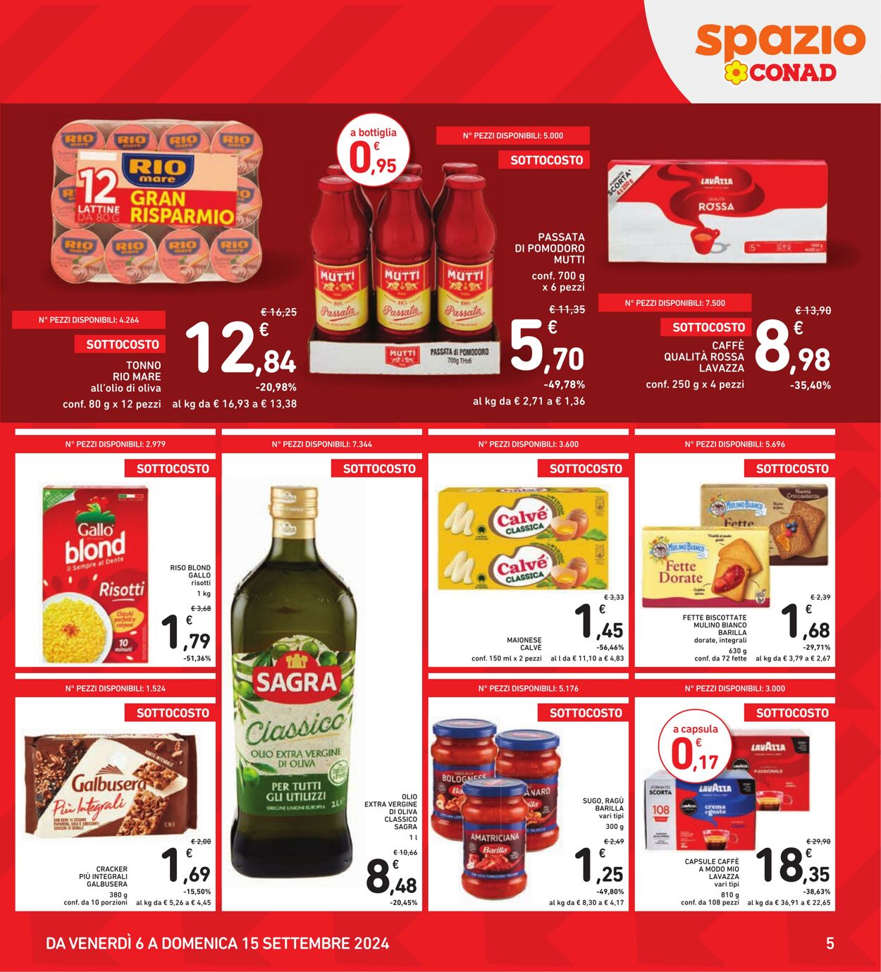 Volantino Conad 06.09.2024 - 15.09.2024