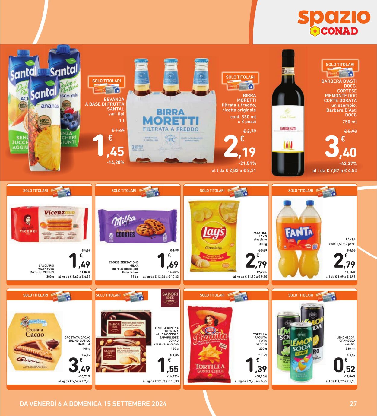 Volantino Conad 06.09.2024 - 15.09.2024