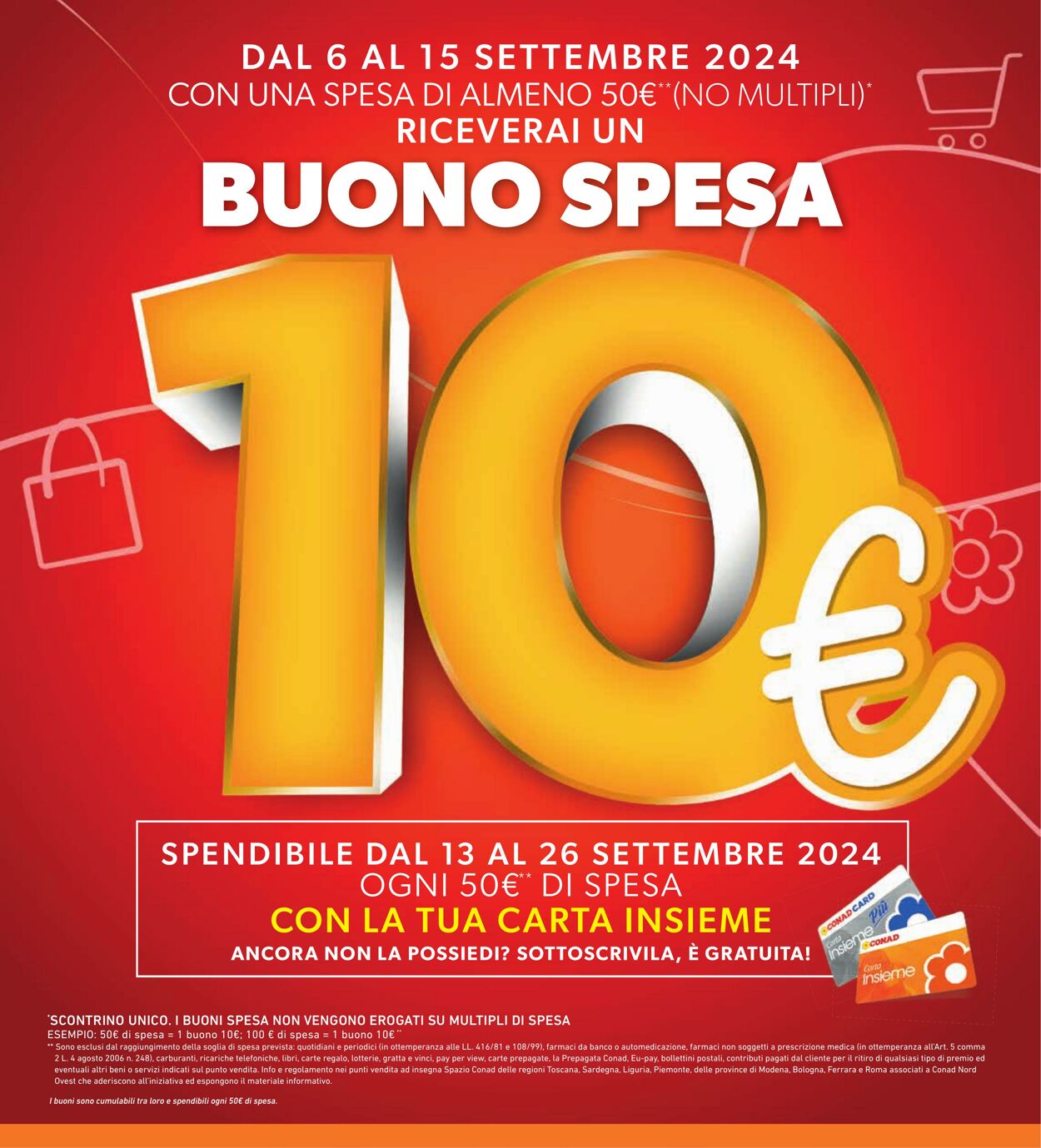 Volantino Conad 06.09.2024 - 15.09.2024