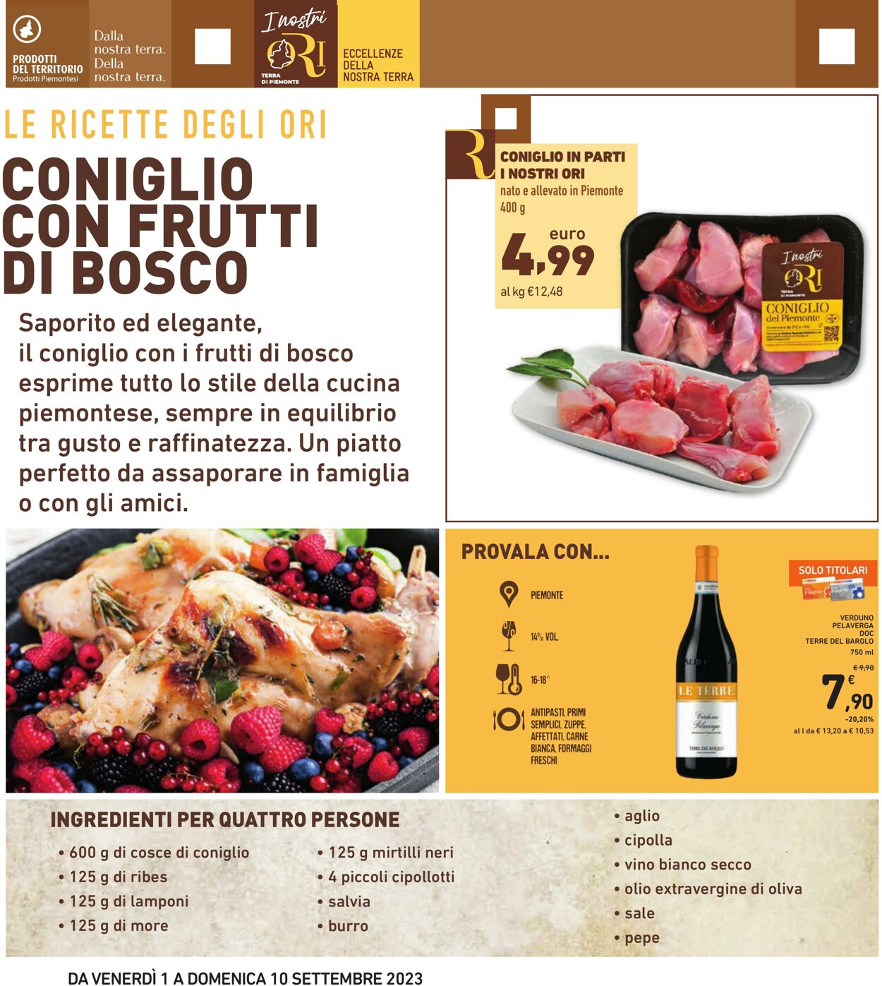 Volantino Conad 01.08.2023 - 10.09.2023