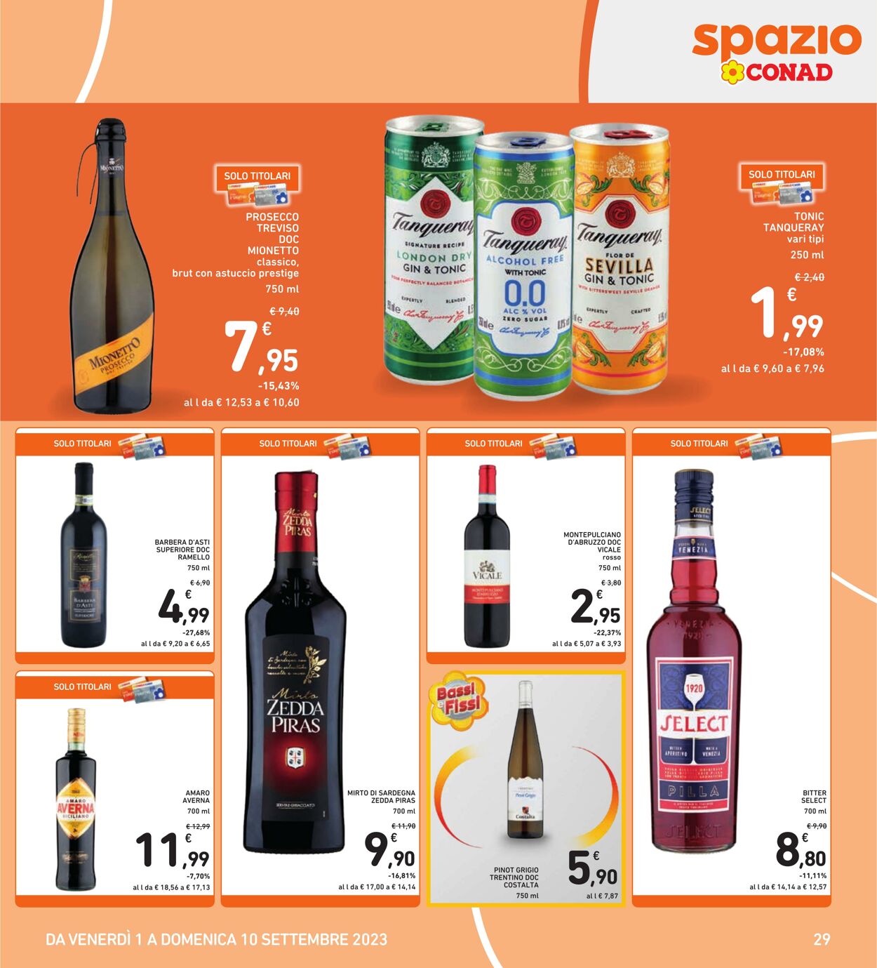 Volantino Conad 01.08.2023 - 10.09.2023