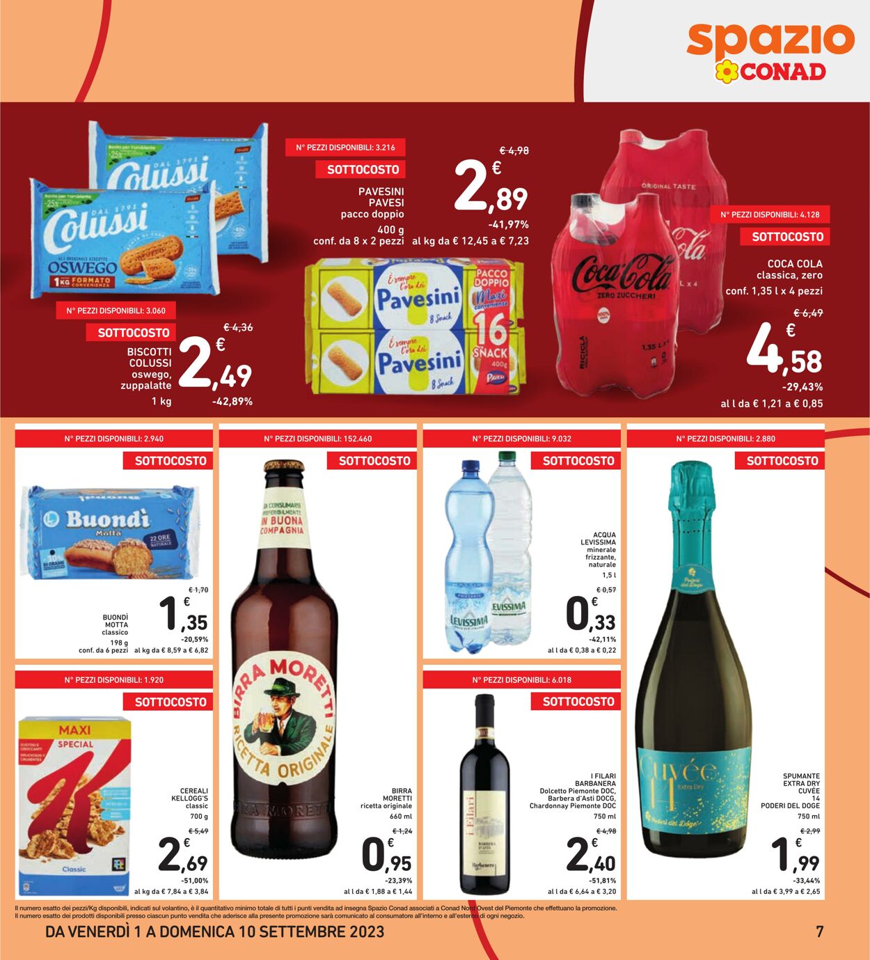 Volantino Conad 01.08.2023 - 10.09.2023