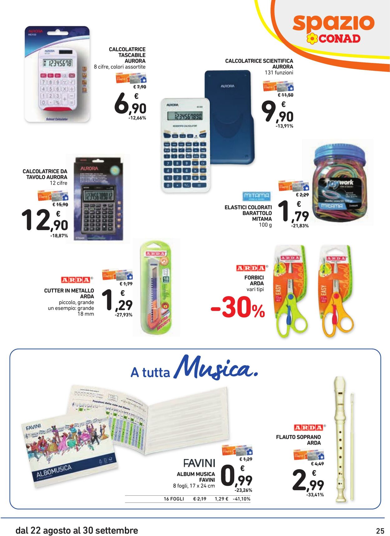 Volantino Conad 22.08.2024 - 30.09.2024