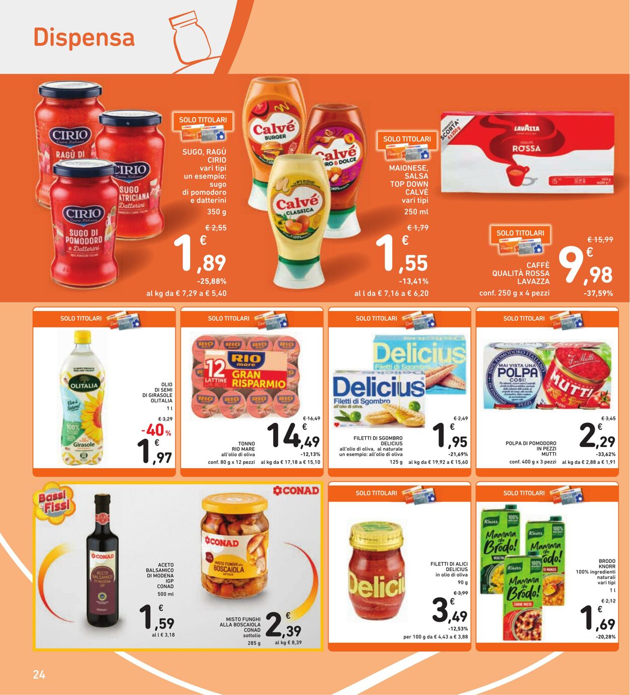 Volantino Conad 25.11.2024 - 03.12.2024