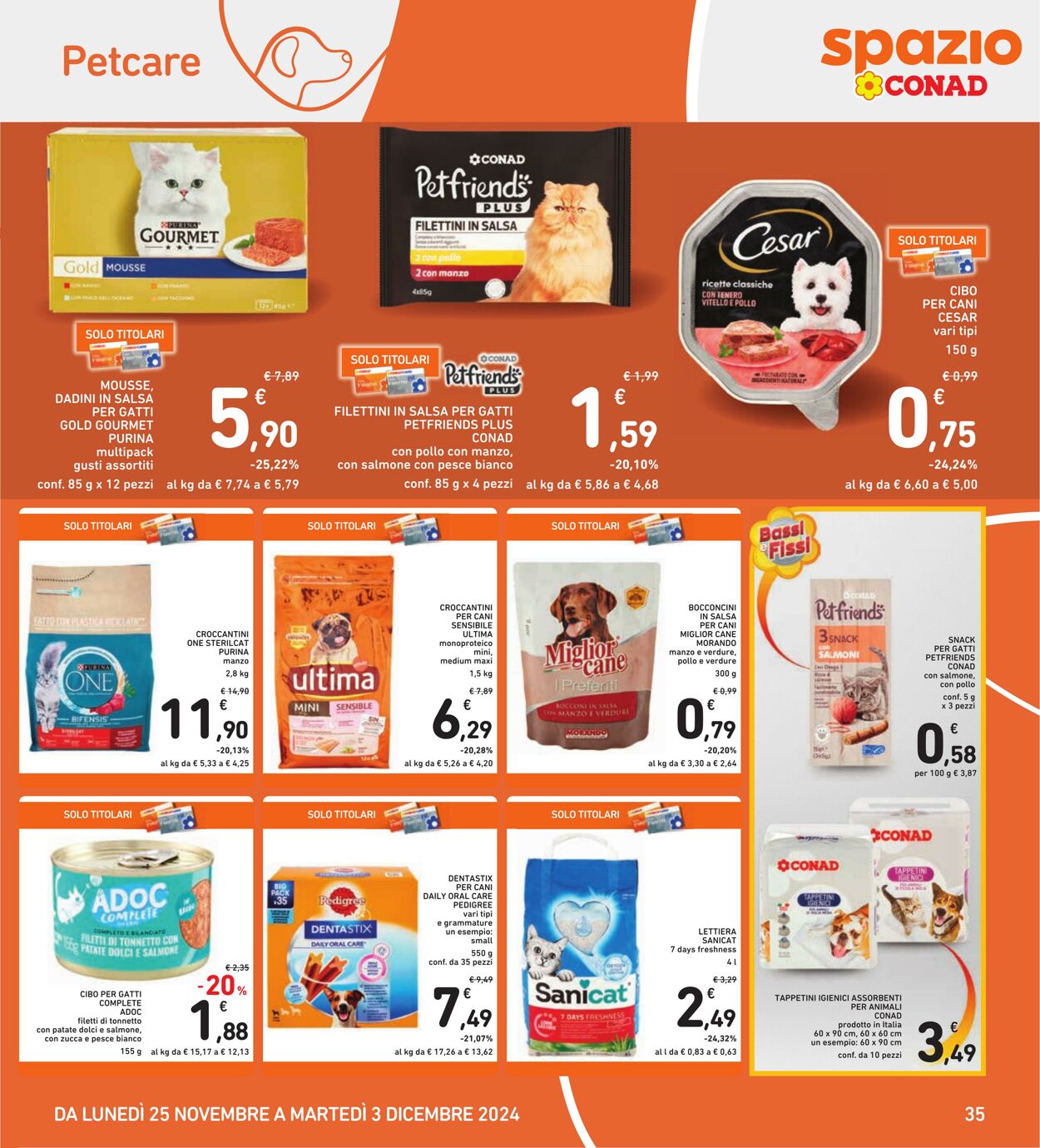 Volantino Conad 25.11.2024 - 03.12.2024