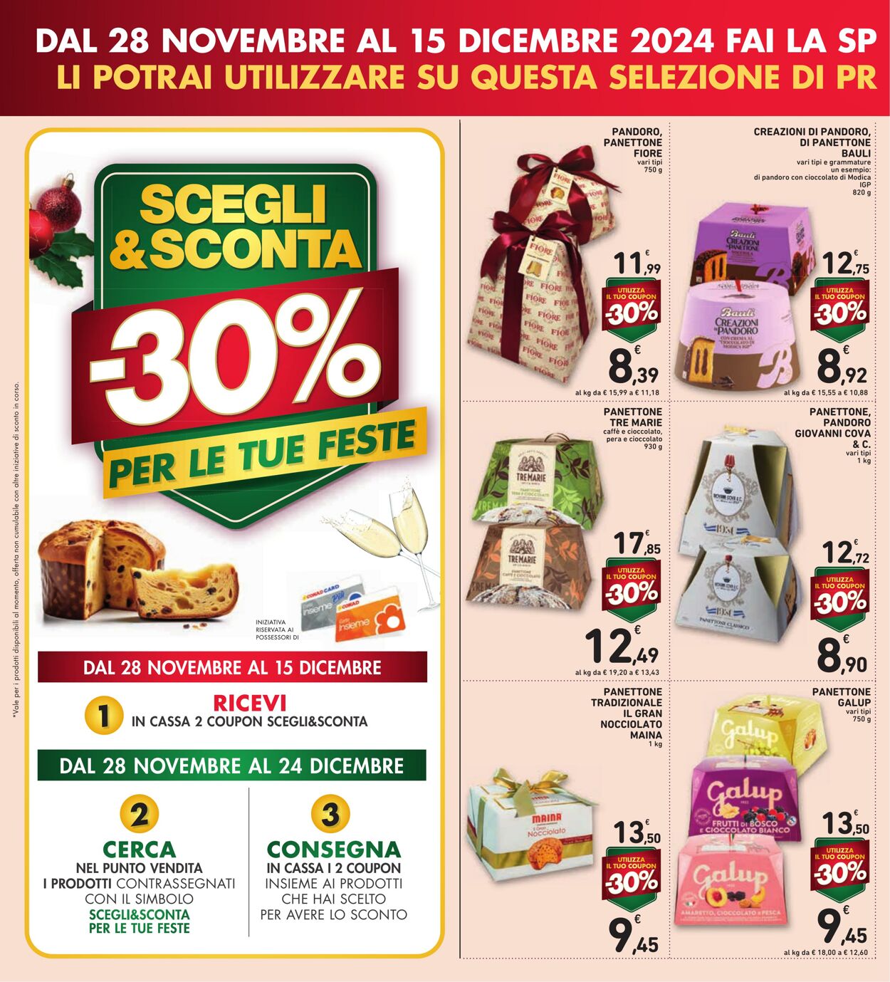 Volantino Conad 25.11.2024 - 03.12.2024