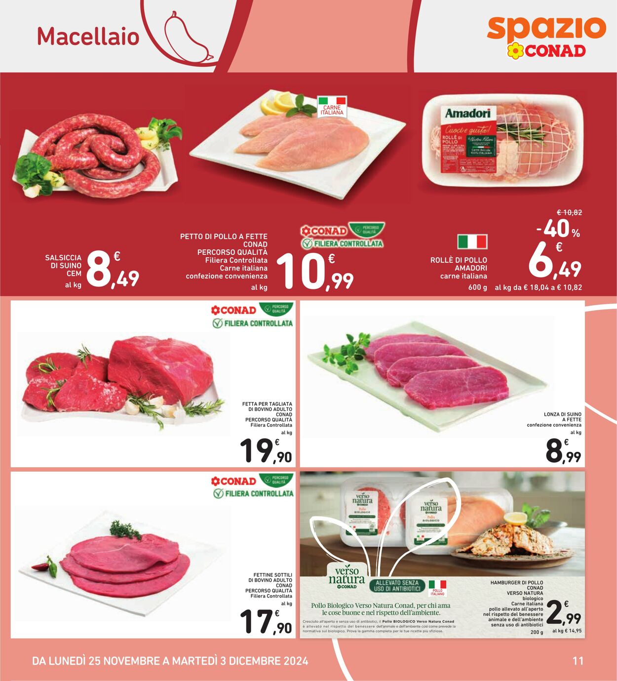 Volantino Conad 25.11.2024 - 03.12.2024