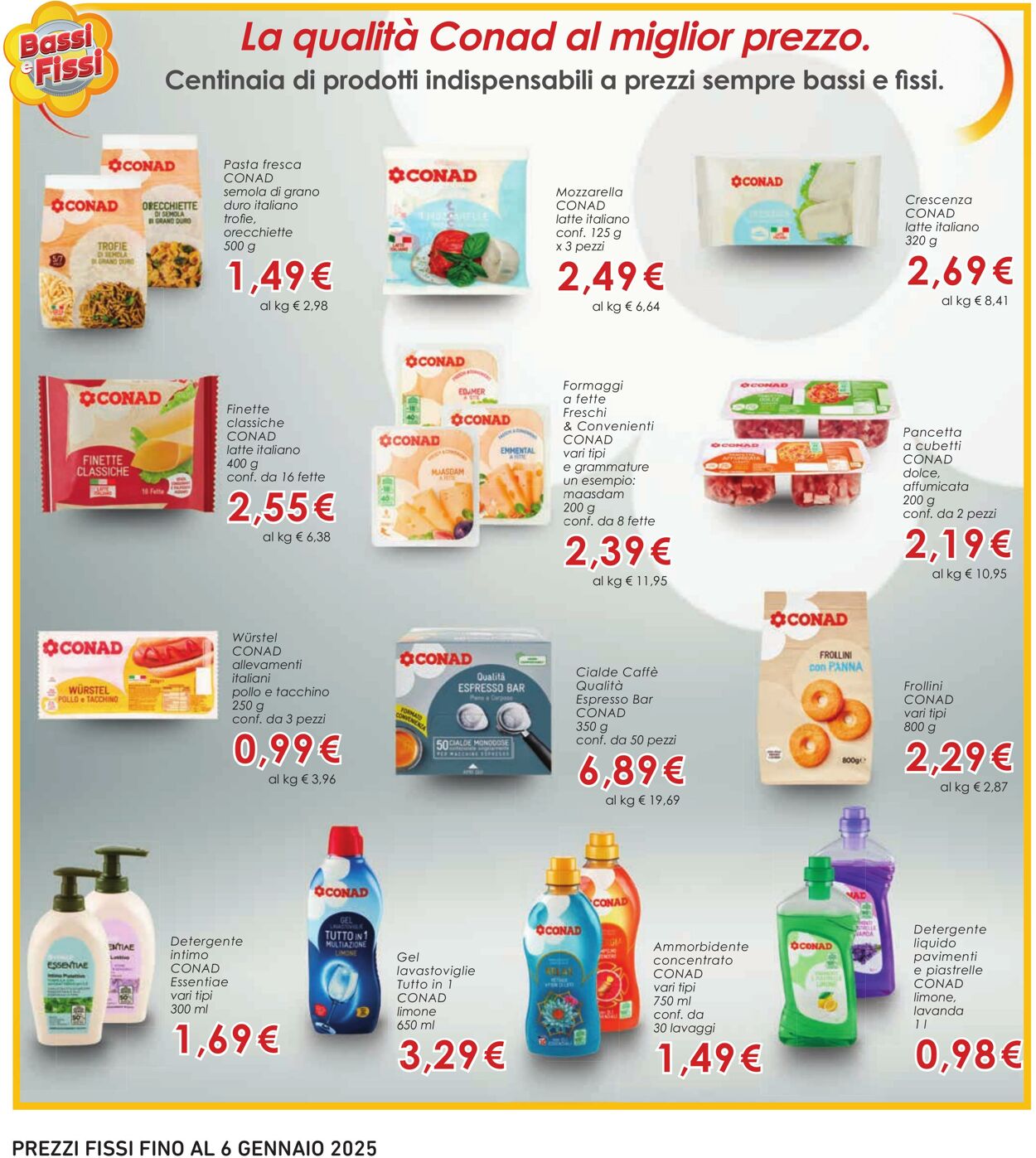 Volantino Conad 25.11.2024 - 03.12.2024