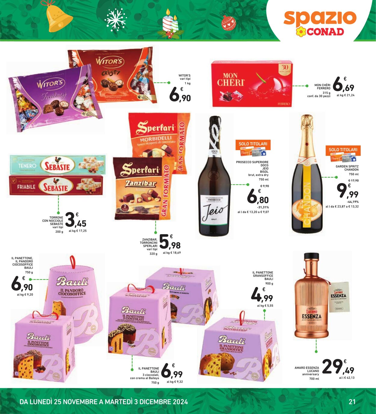 Volantino Conad 25.11.2024 - 03.12.2024