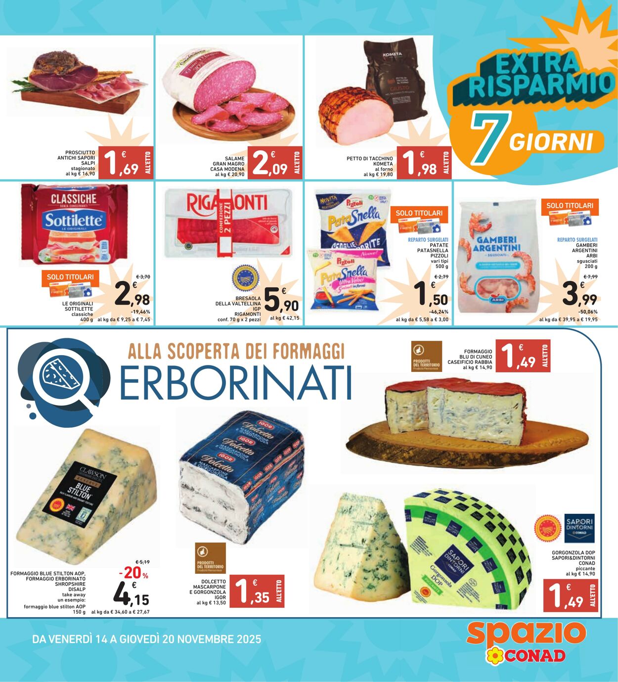 Volantino Conad 01.11.2025 - 01.11.2025