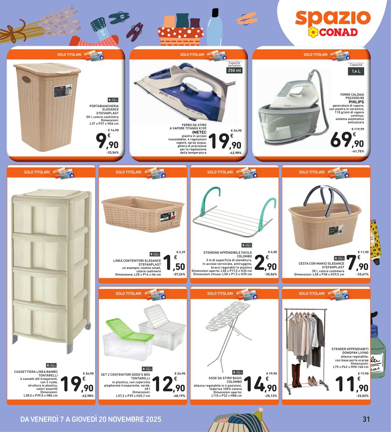 Volantino Conad 01.11.2025 - 01.11.2025