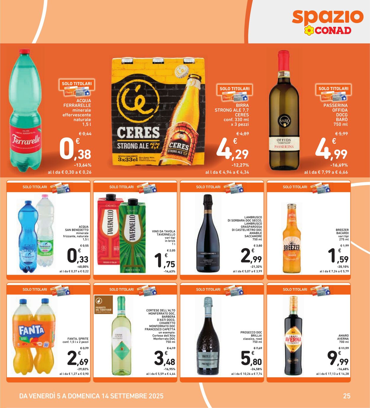 Volantino Conad 01.09.2025 - 01.09.2025