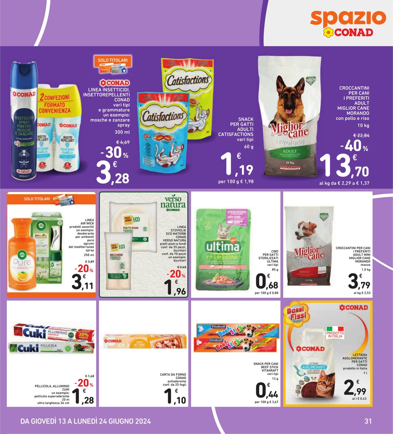 Volantino Conad 13.06.2024 - 24.06.2024