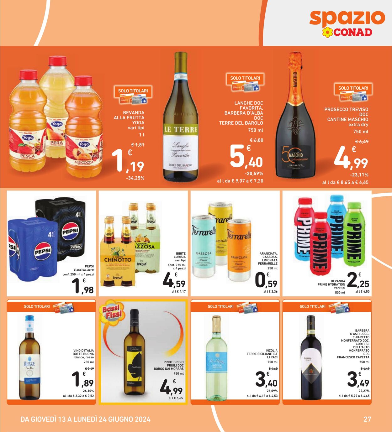 Volantino Conad 13.06.2024 - 24.06.2024