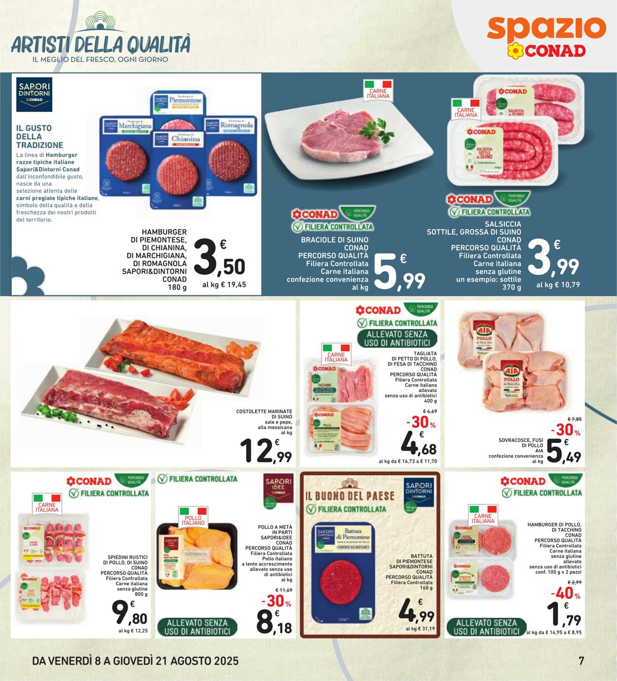 Volantino Conad 09.08.2025 - 09.08.2025