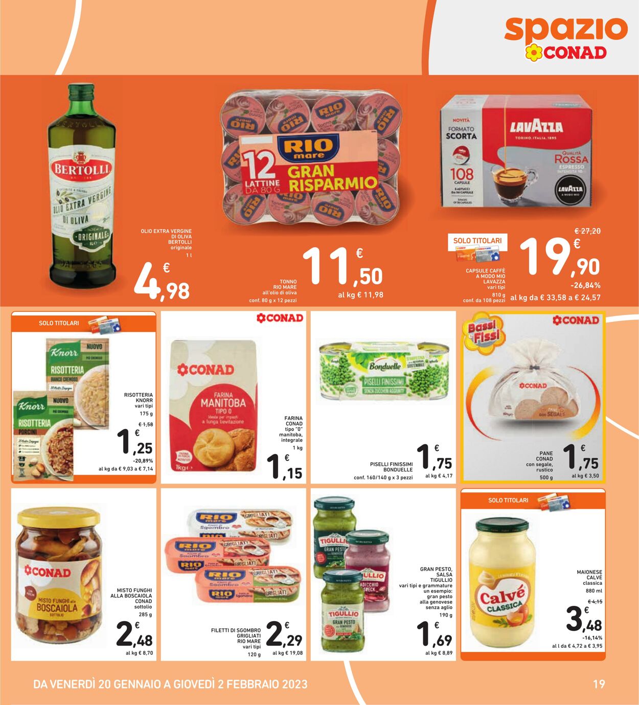 Volantino Conad 20.01.2023 - 02.02.2023