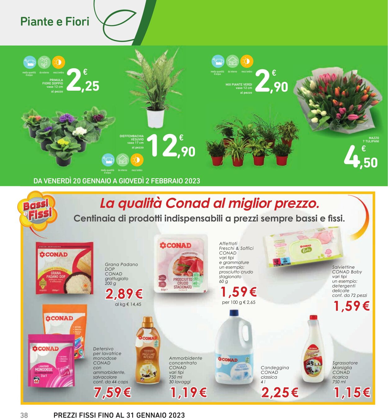 Volantino Conad 20.01.2023 - 02.02.2023