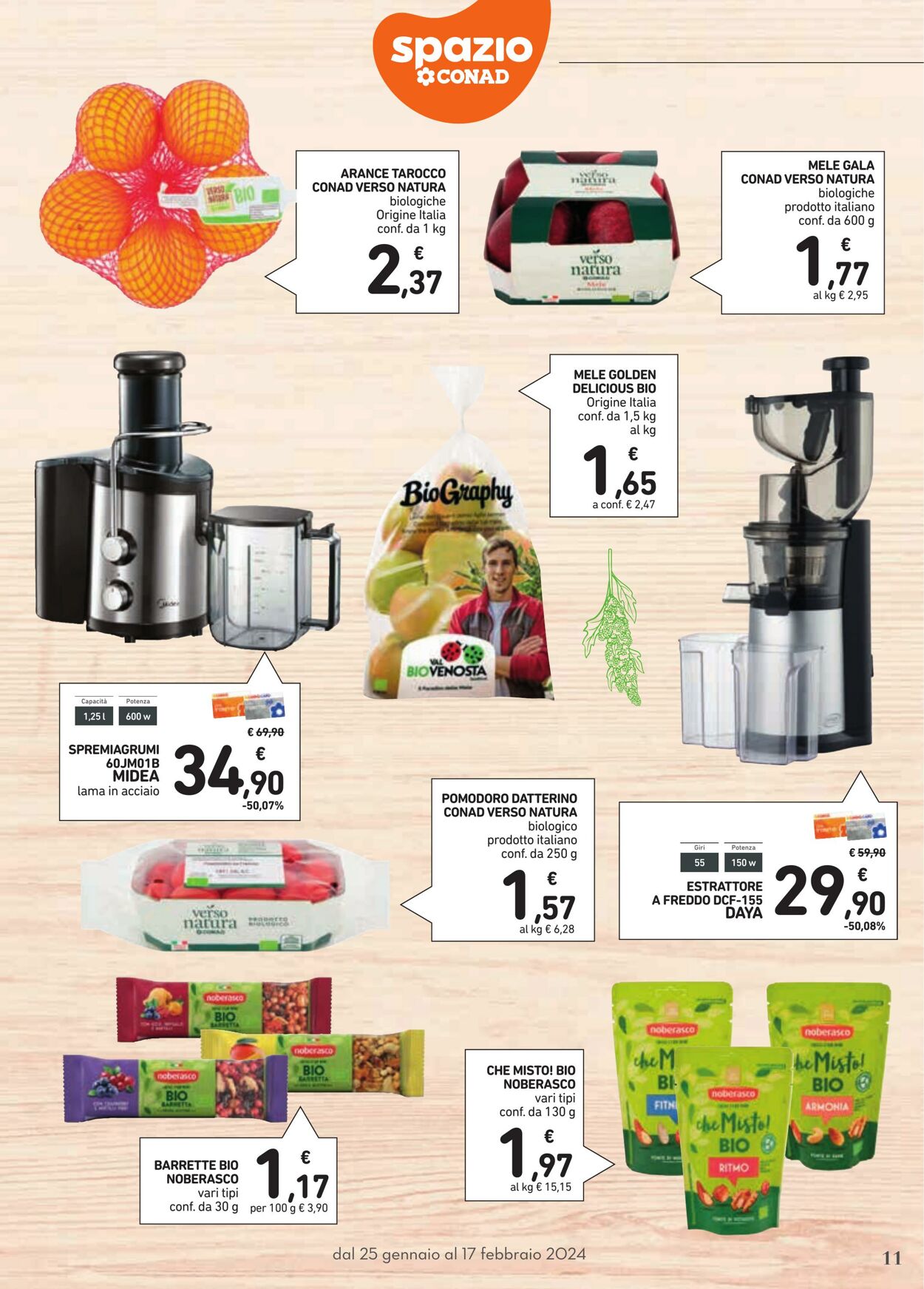 Volantino Conad 25.01.2024 - 17.02.2024