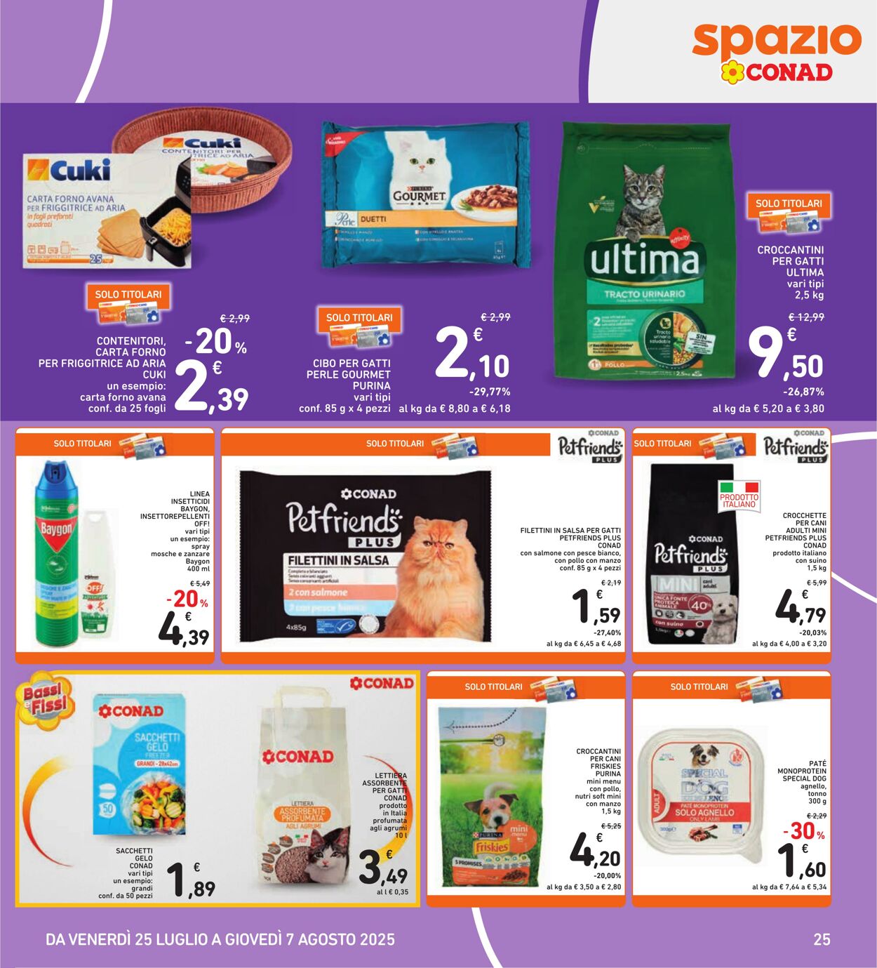 Volantino Conad 05.08.2025 - 05.08.2025