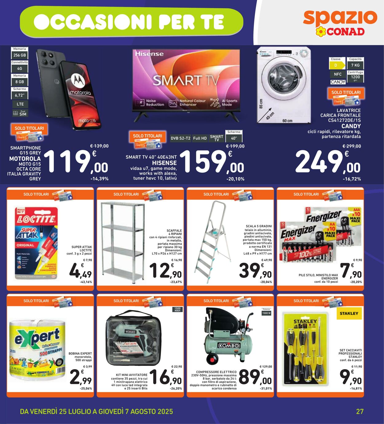 Volantino Conad 05.08.2025 - 05.08.2025