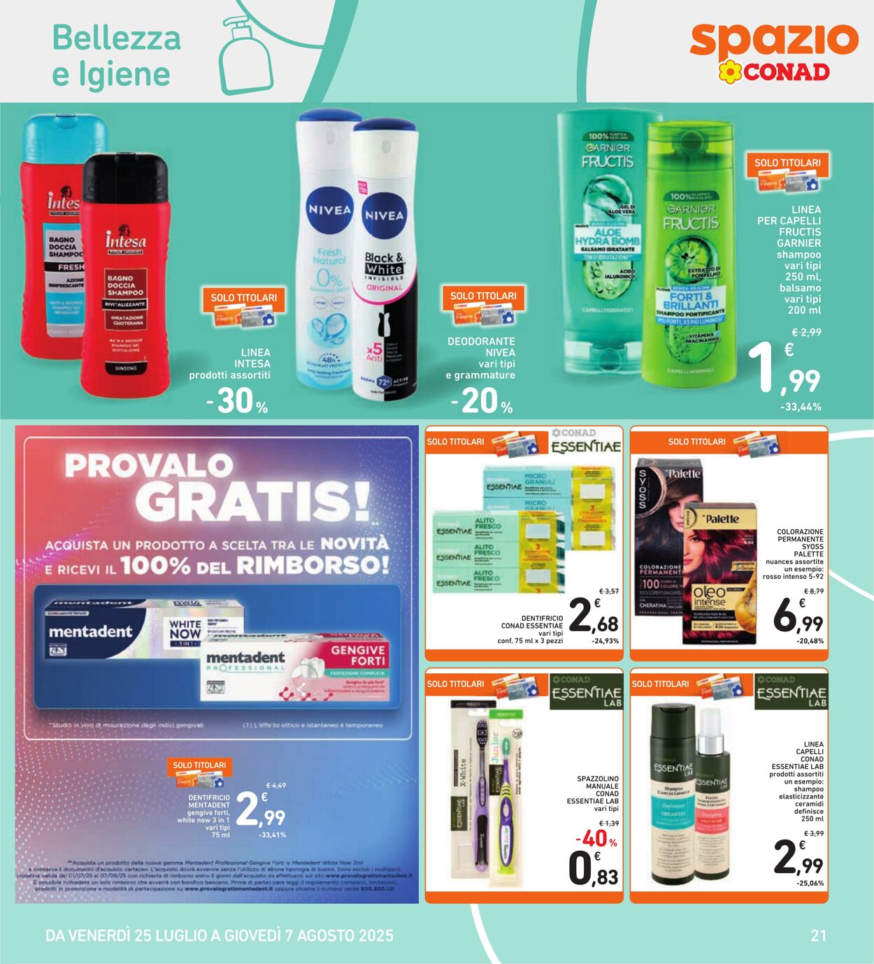 Volantino Conad 05.08.2025 - 05.08.2025