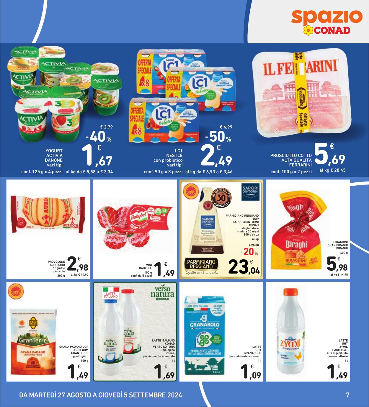 Volantino Conad 27.08.2024 - 05.09.2024