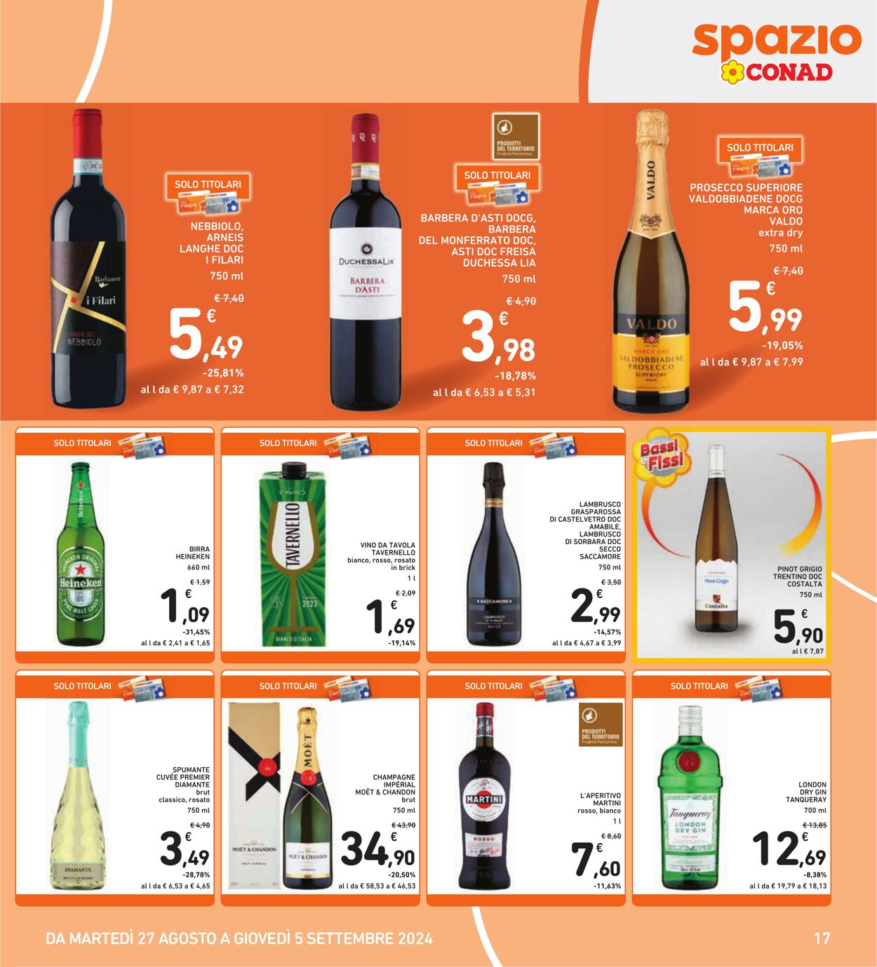 Volantino Conad 27.08.2024 - 05.09.2024