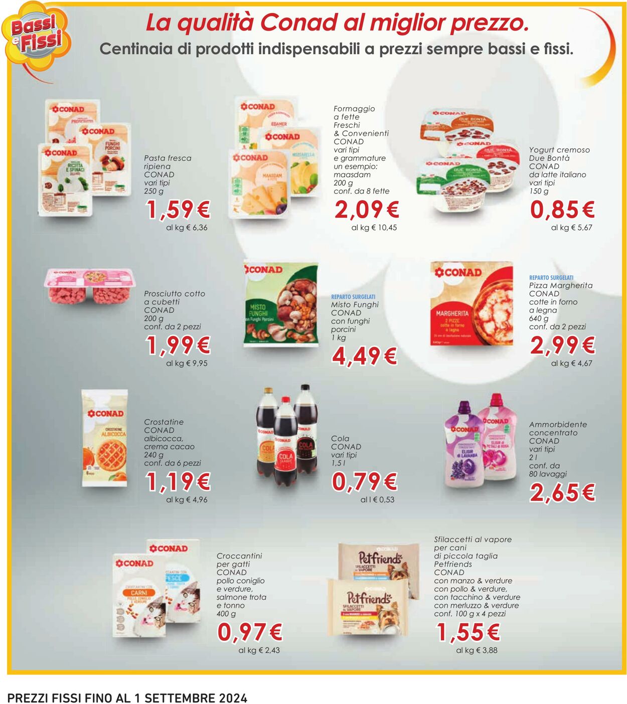 Volantino Conad 27.08.2024 - 05.09.2024