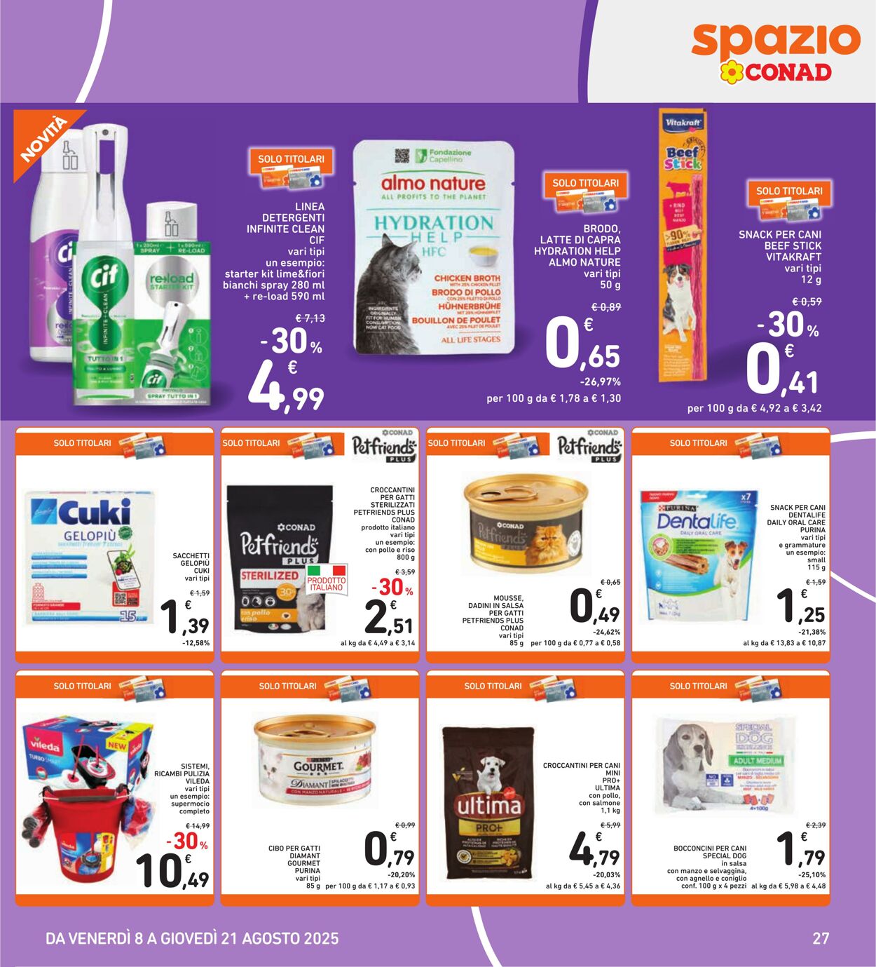 Volantino Conad 19.08.2025 - 19.08.2025