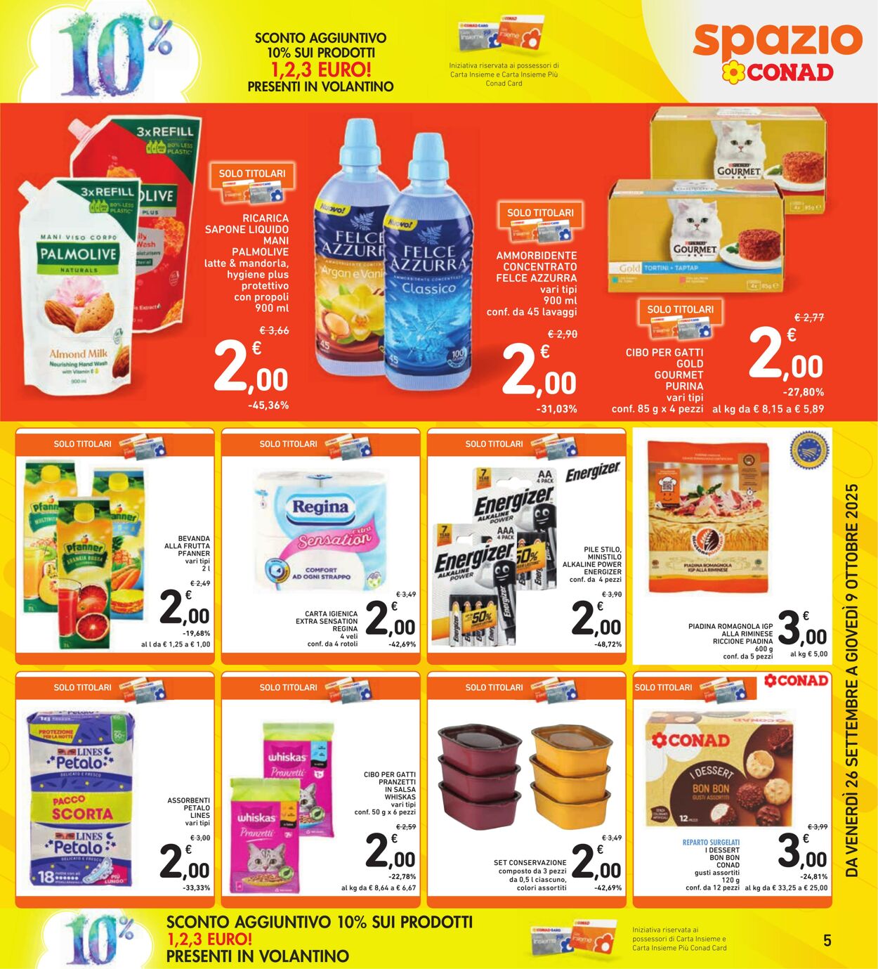 Volantino Conad 07.10.2025 - 07.10.2025