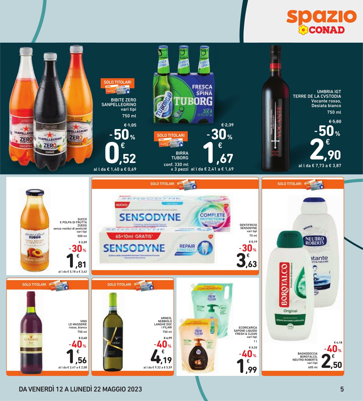 Volantino Conad 12.05.2023 - 22.05.2023