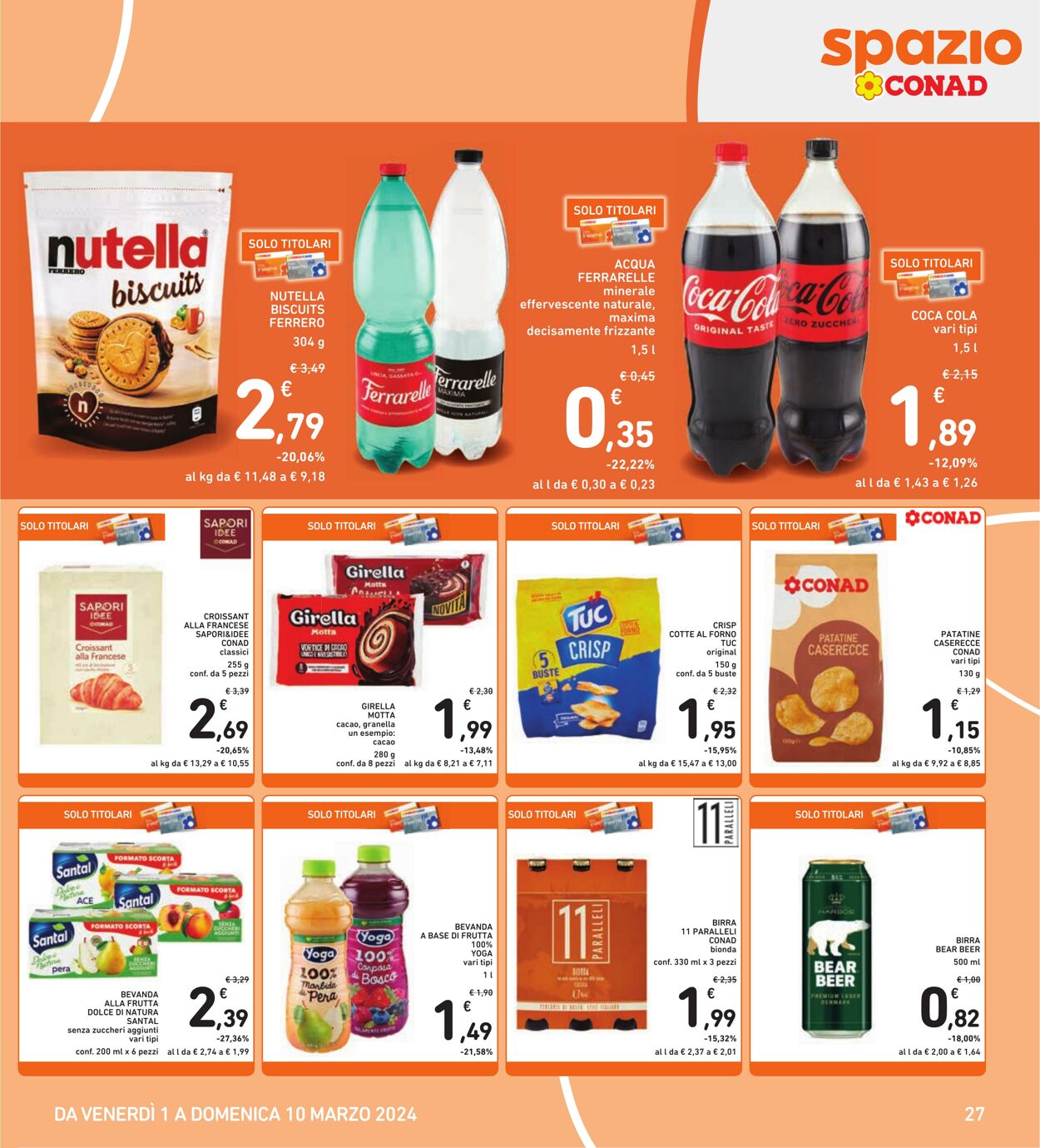 Volantino Conad 01.03.2024 - 10.03.2024